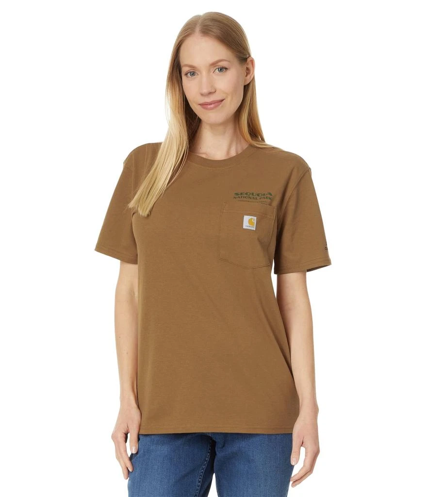 商品Carhartt|Loose Fit Heavyweight Short Sleeve Sequoia National Park Graphic T-Shirt,价格¥187,第1张图片