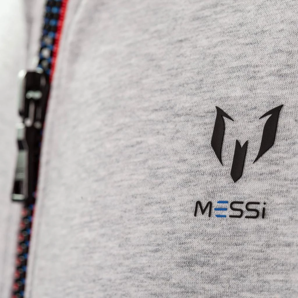 商品Smart Shirts|Messi Two Way Zip Knit Jacket - Heather Gray,价格¥447,第2张图片详细描述