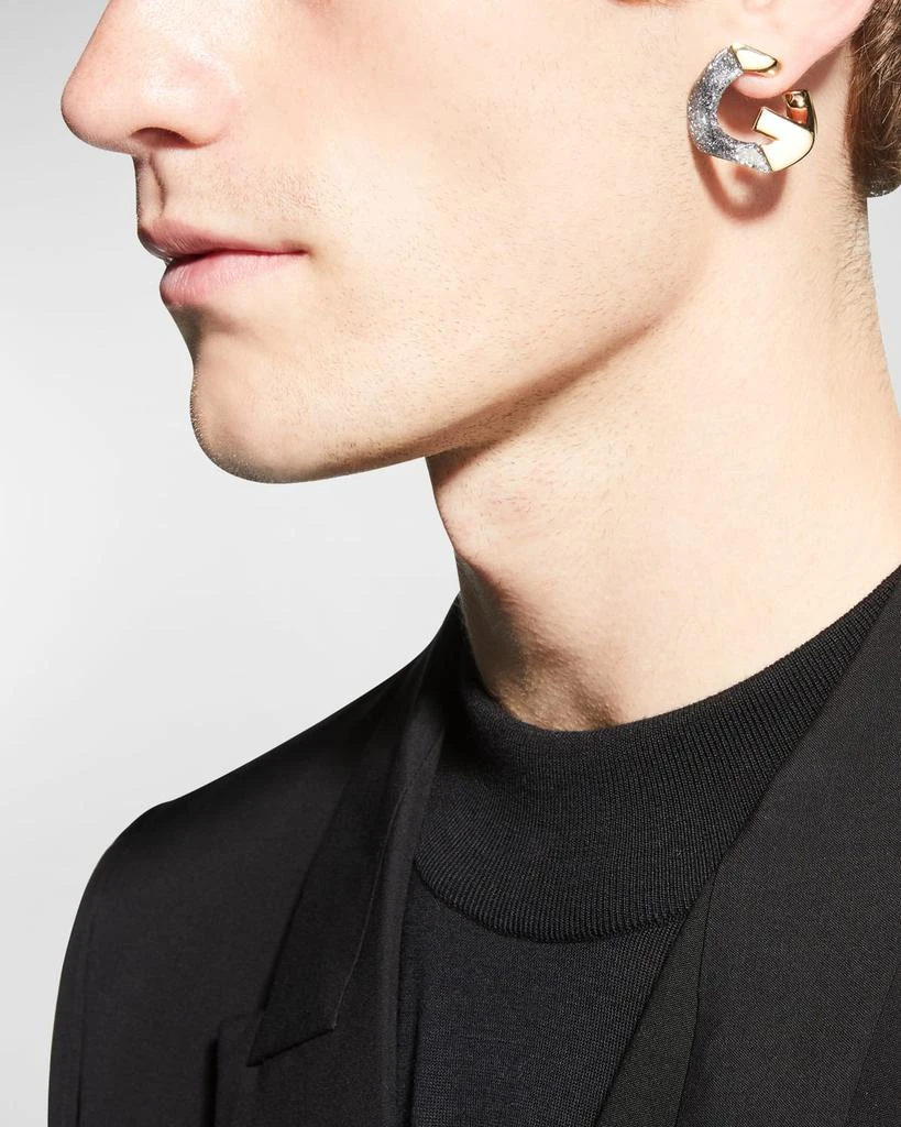商品Givenchy|Men's G Chain Glitter Earrings,价格¥3514,第5张图片详细描述