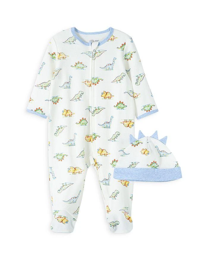 商品Little Me|Boys' Dinomite Footie & Hat Set - Baby,价格¥112,第1张图片