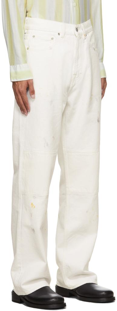 SSENSE Exclusive Deck Splatter Jeans商品第2张图片规格展示