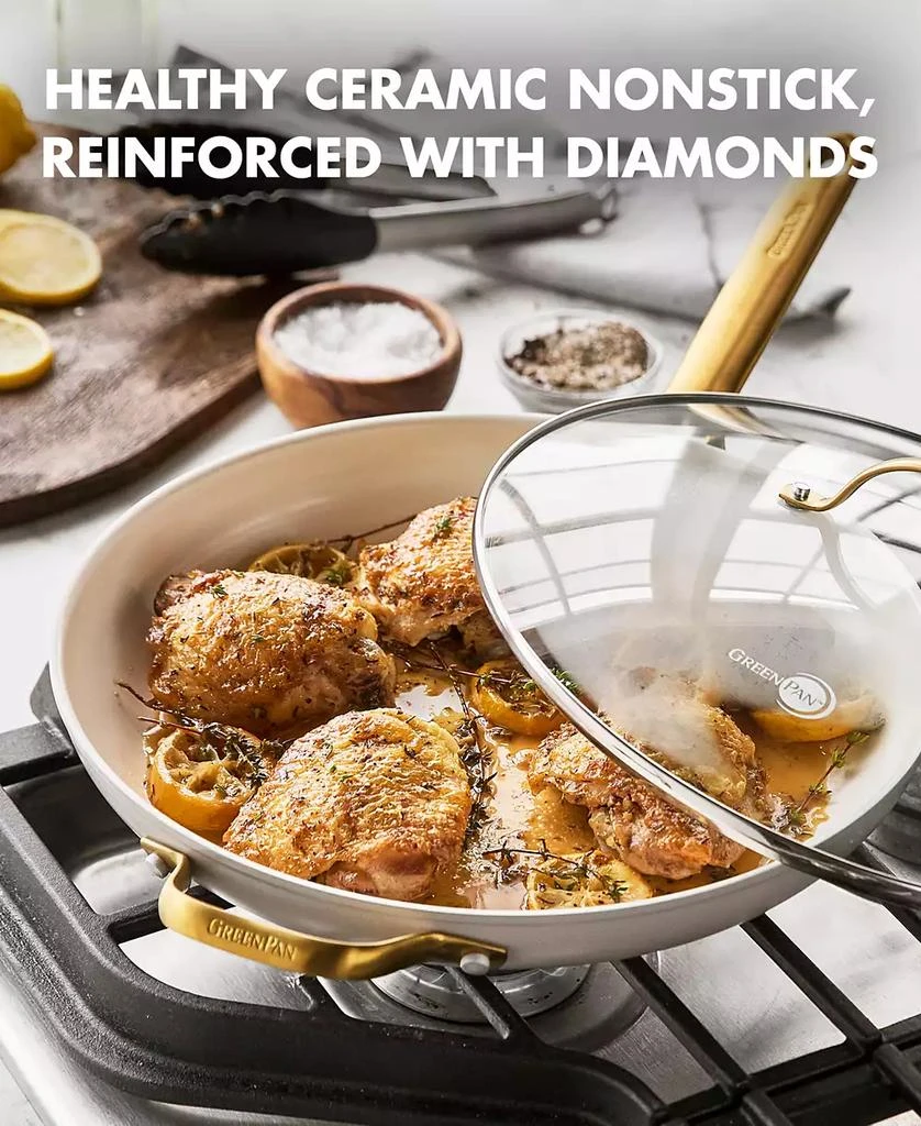 商品Greenpan|Reserve Ceramic Nonstick 12" Frypan with Lid,价格¥1236,第2张图片详细描述