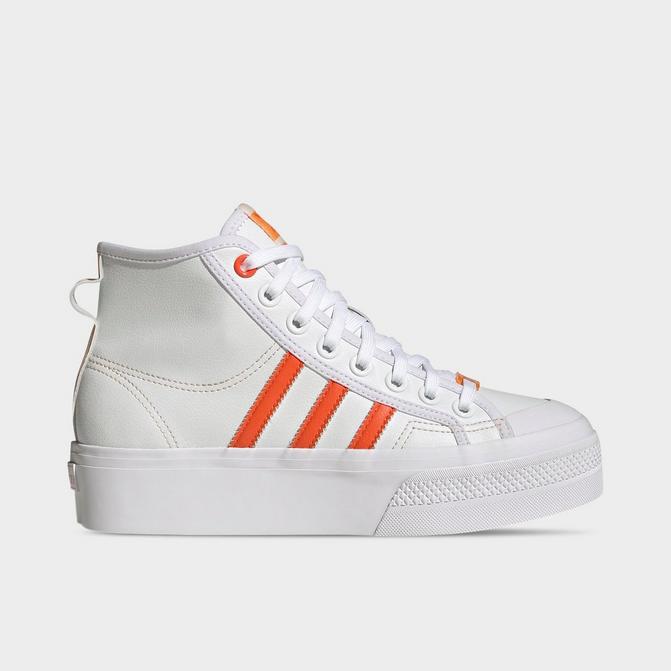 Women's adidas Originals Nizza Platform Mid Casual Shoes商品第1张图片规格展示