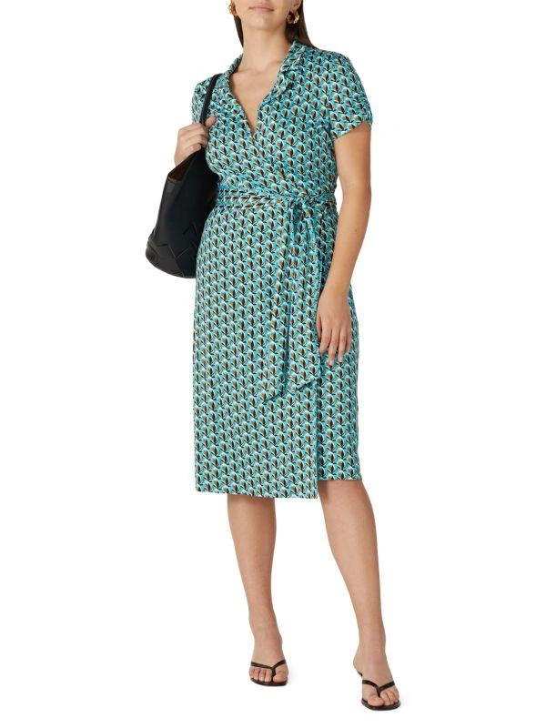 商品[二手商品] Diane von Furstenberg|Silk Jersey Wrap Dress,价格¥237,第5张图片详细描述