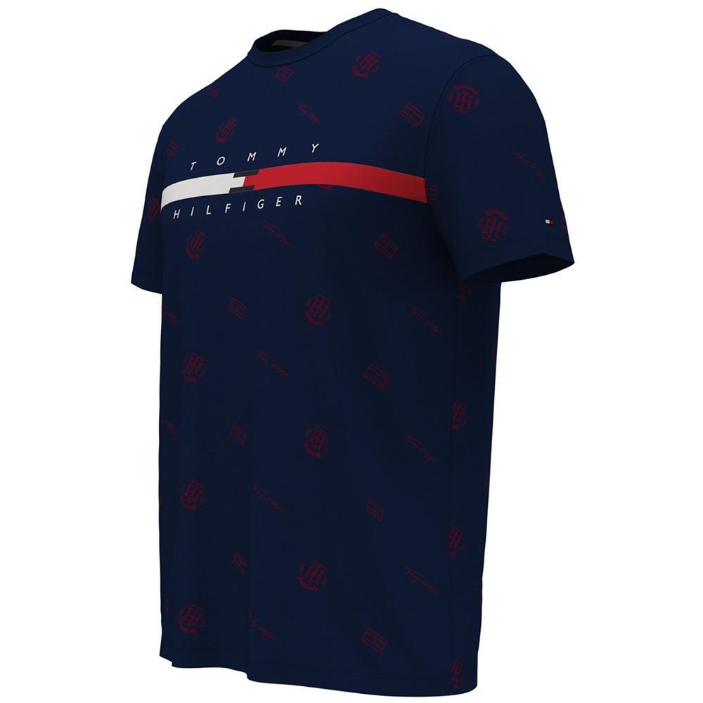 商品Tommy Hilfiger|Men's Flag Stripe Critter Logo Graphic T-Shirt,价格¥229,第5张图片详细描述