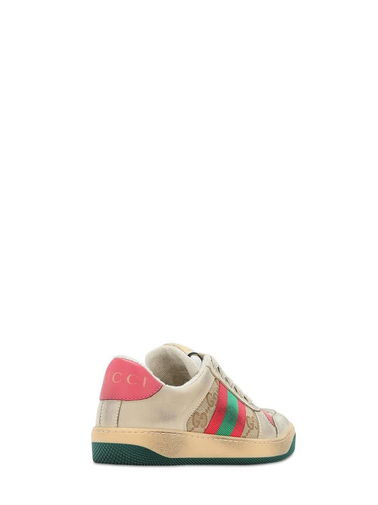 商品Gucci|Screener Web & Gg Sneakers,价格¥4296,第3张图片详细描述