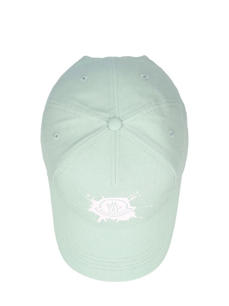 商品Moncler|Logo Cotton Baseball Cap,价格¥1435,第3张图片详细描述