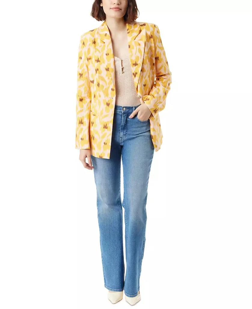 商品Sam Edelman|Women's Sire Printed Flare-Sleeve Blazer,价格¥407,第4张图片详细描述