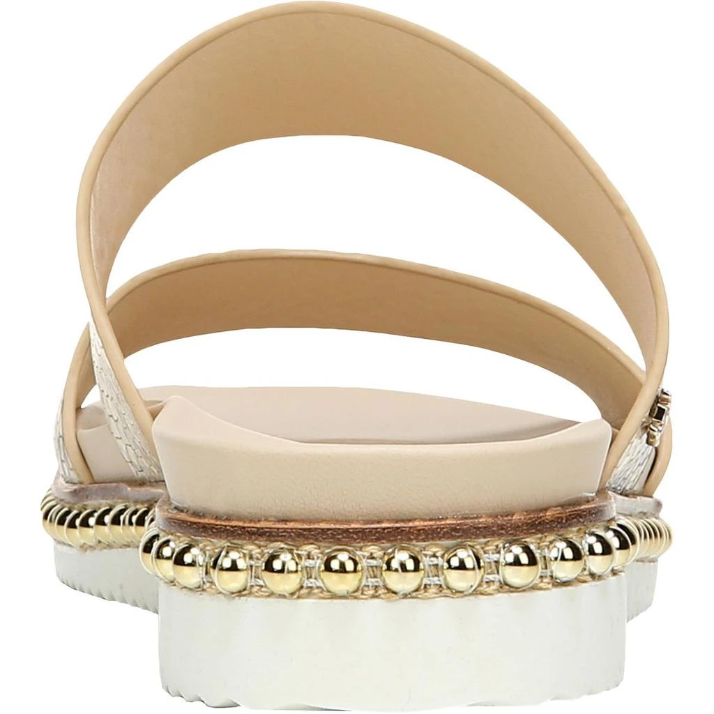 商品Sam Edelman|Sam Edelman Womens Asha Leather Studded Slide Sandals,价格¥378,第3张图片详细描述