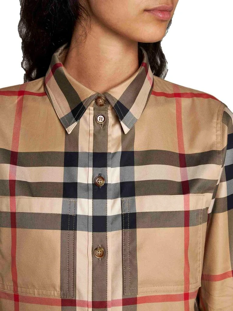 商品Burberry|Burberry Vintage Check-Pattern Buttoned Shirt,价格¥3067,第5张图片详细描述