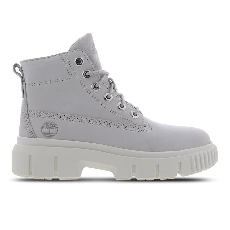 商品Timberland|Timberland Greyfield Leather Boot Gray Violet - Women Boots,价格¥1009,第1张图片