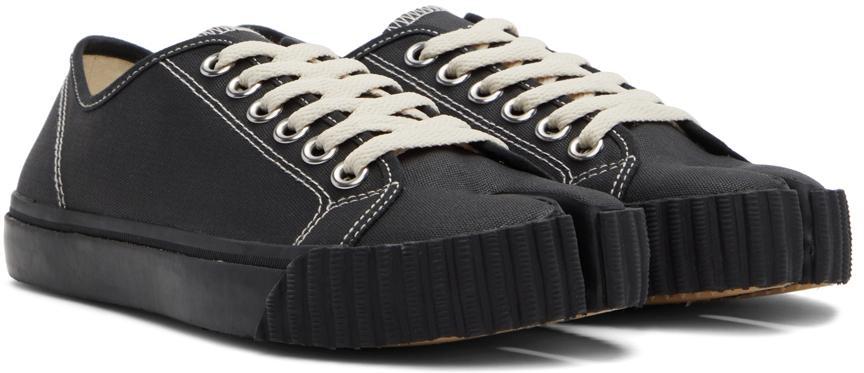 商品MAISON MARGIELA|Black Tabi Sneakers,价格¥4443,第6张图片详细描述