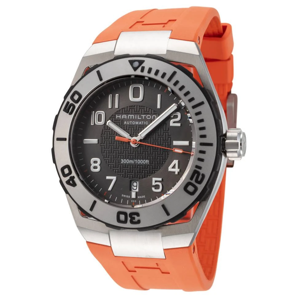 商品Hamilton|Khaki Navy Sub Auto 男士手表,价格¥3723,第1张图片