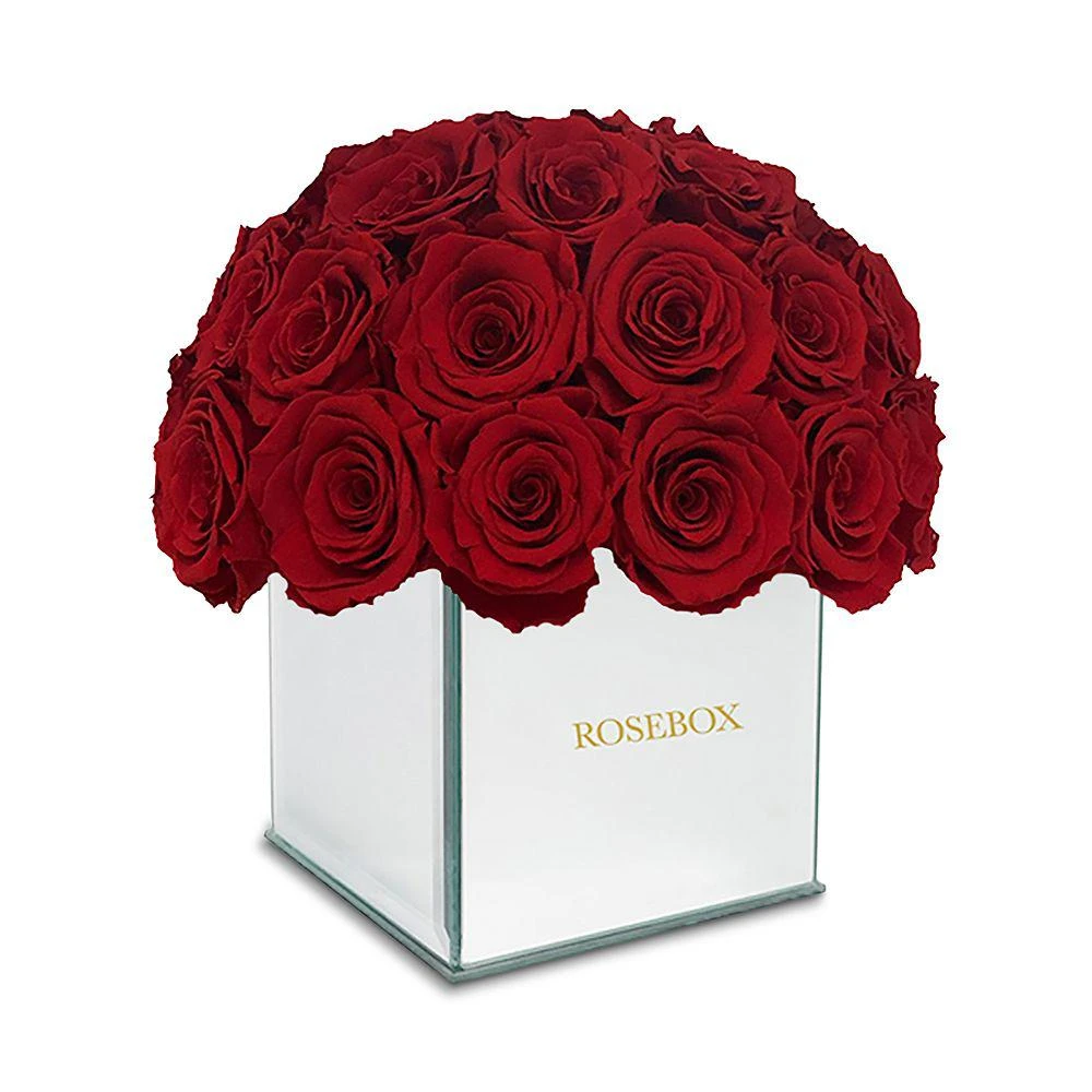 商品Rose Box NYC|35 Rose Mirrored Half Ball of Roses ,价格¥4254,第1张图片详细描述