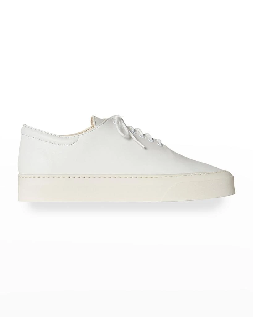 商品The Row|Marie Leather Low-Top Sneakers,价格¥2233,第1张图片