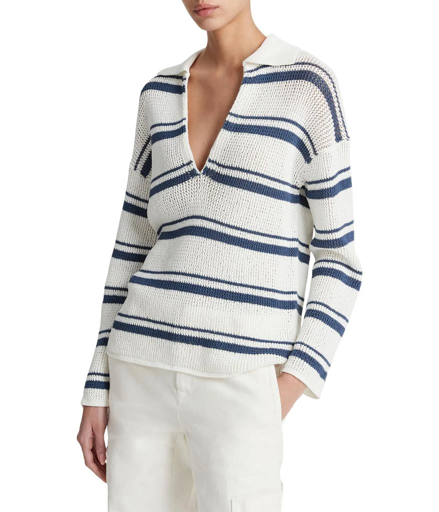 商品Vince|Racked Ribbed Stripe Pullover,价格¥1180,第1张图片