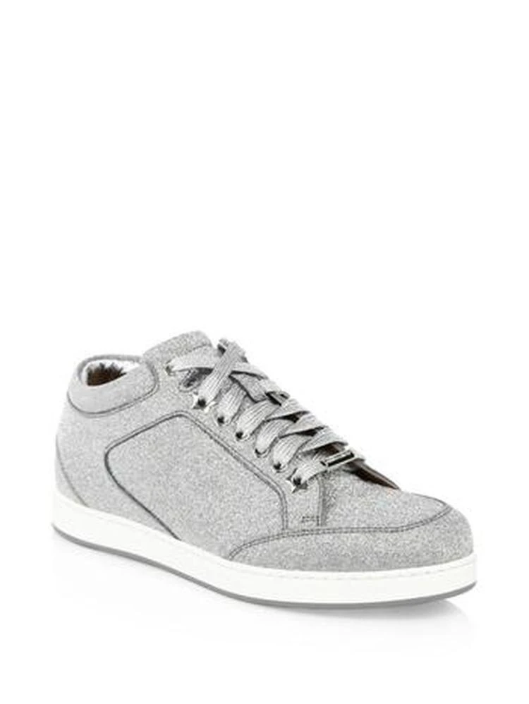 商品Jimmy Choo|Miami Glitter Sneakers,价格¥1874,第1张图片