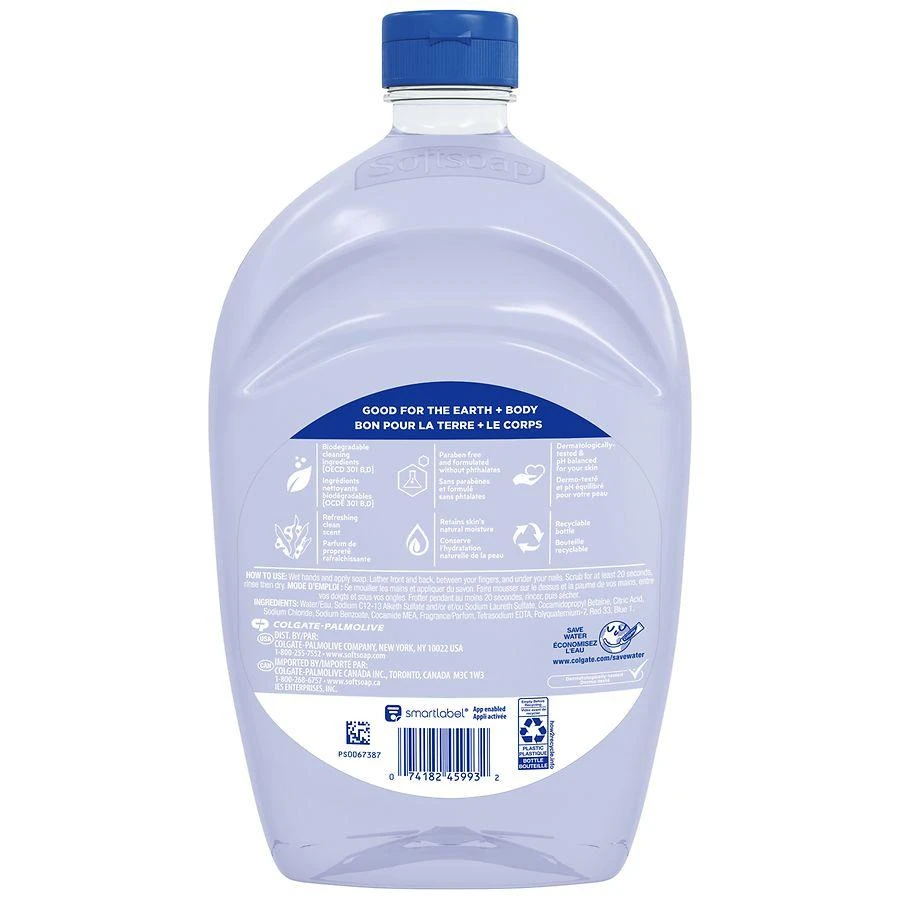 商品Softsoap|Liquid Hand Soap Refill Aquarium,价格¥45,第3张图片详细描述