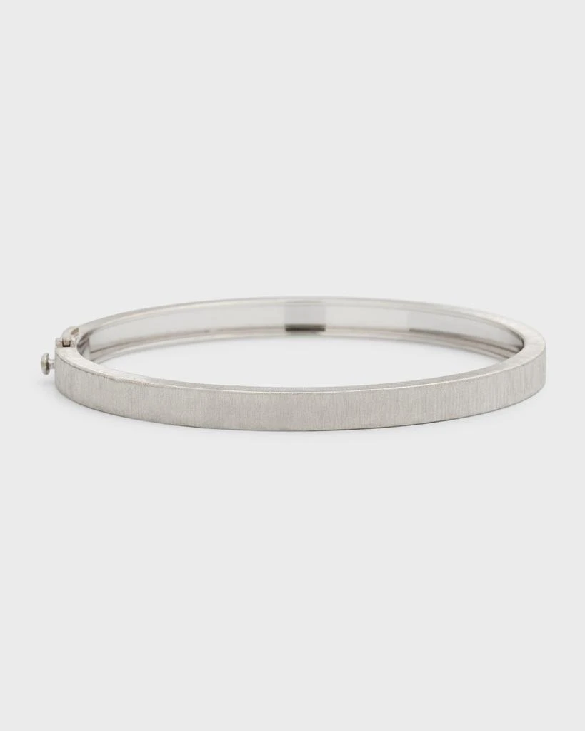 商品Buccellati|18K White Gold Macri Bracelet, Size 16,价格¥38702,第1张图片