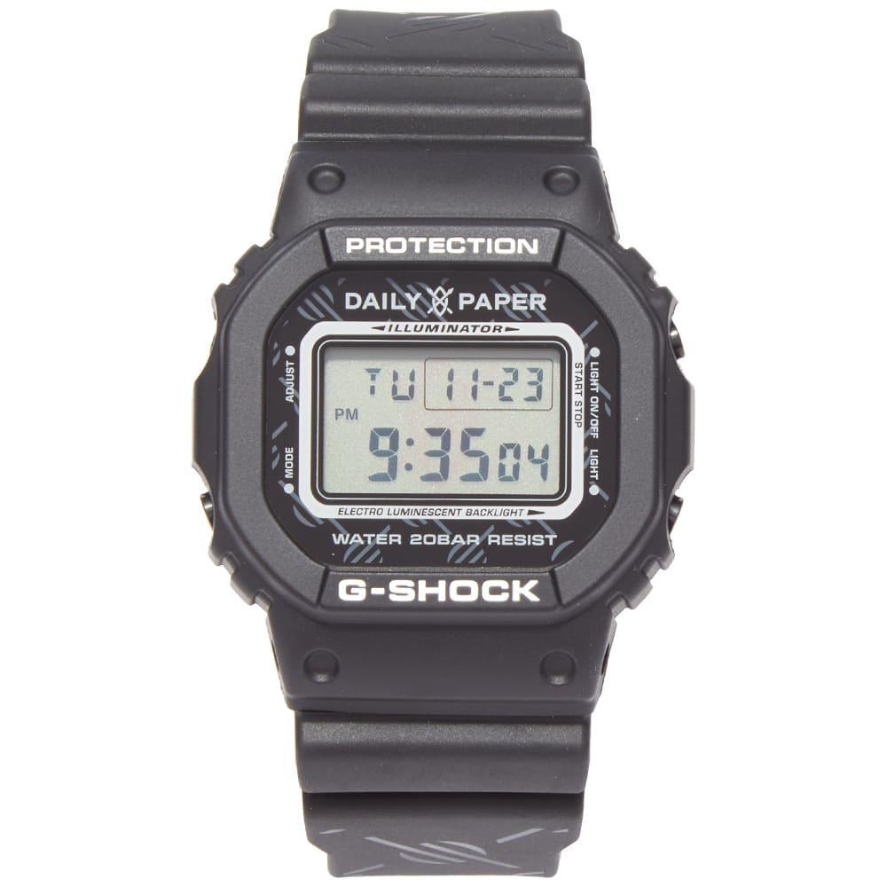 商品G-Shock|G-Shock x Daily Paper DW5600-1ER Watch,价格¥1172,第1张图片