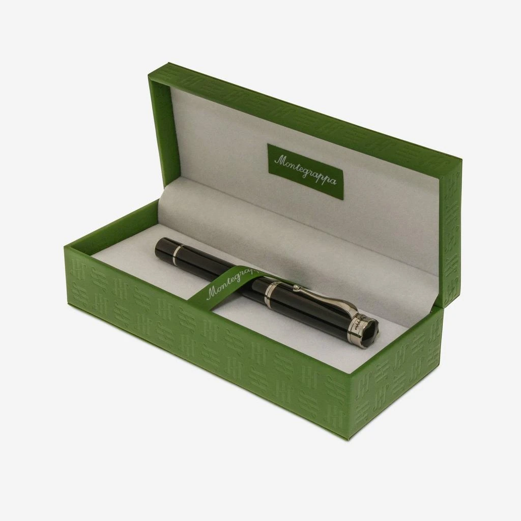 商品Montegrappa|Montegrappa Ducale Black Fountain Pen (F) ISDUR2PC,价格¥1472,第4张图片详细描述