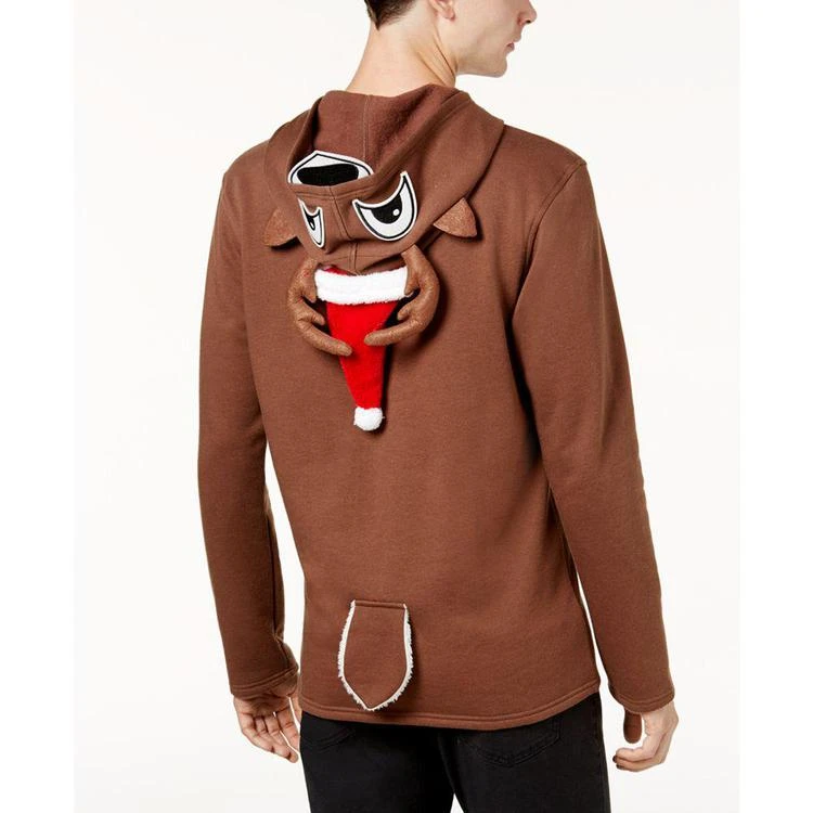 商品American Rag|Men's Reindeer Pullover Hoodie, Created for Macy's,价格¥76,第2张图片详细描述