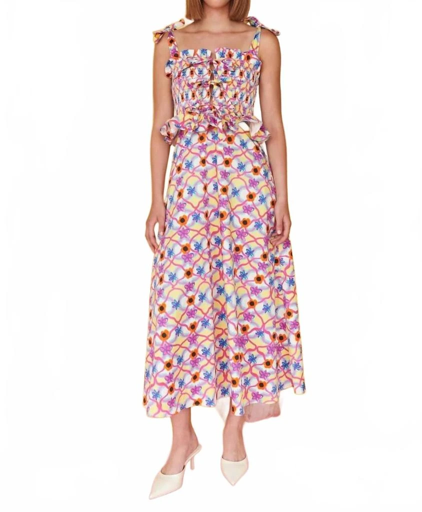 商品CELiA B|Turpan Dress In Multicolor,价格¥1228,第1张图片