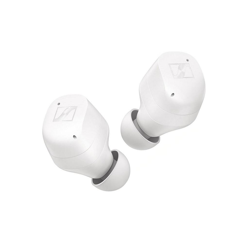 MOMENTUM True Wireless 3 Earbuds -Bluetooth In-Ear Headphones for Music and Calls with Adaptive Noise Cancellation, IPX4, Qi charging, 28-hour Battery Life Compact Design, White商品第2张图片规格展示