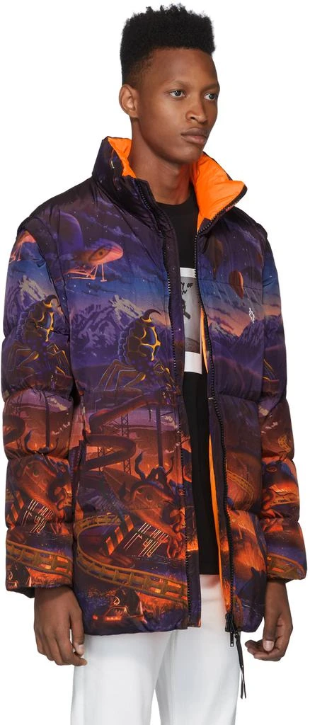 商品Marcelo Burlon|Multicolor Down Fantasy Jacket 男款羽绒服,价格¥3177,第2张图片详细描述