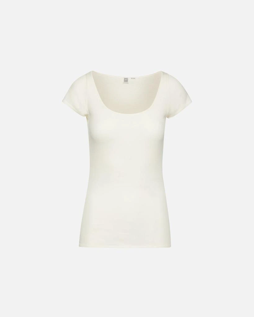 Cap Sleeve Knit Tee 商品