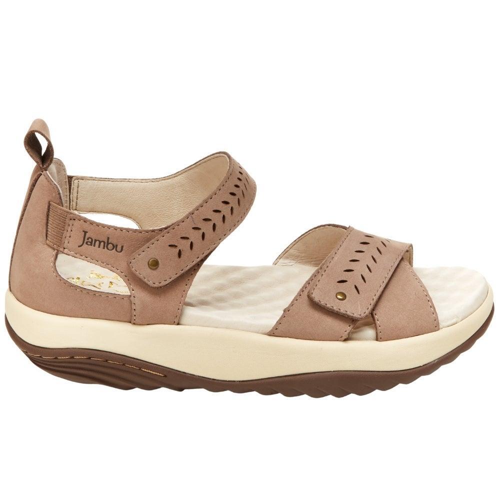 商品Jambu|Sedona Perforated Strappy Sandals,价格¥899,第1张图片详细描述