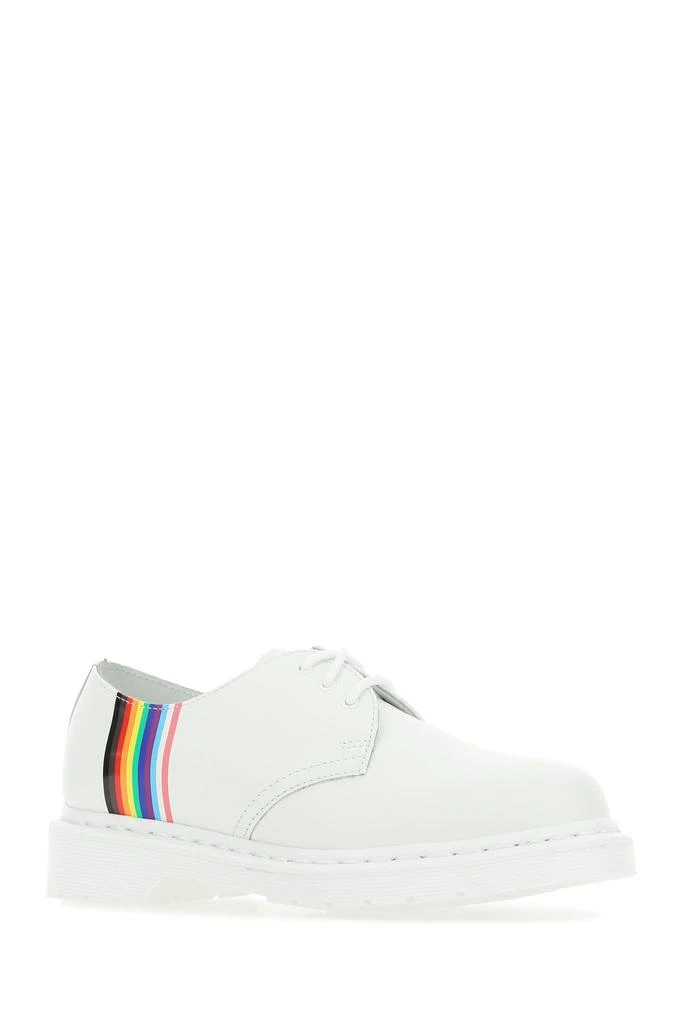 商品Dr. Martens|White leather 1461 For Pride lace-up shoes,价格¥792,第1张图片