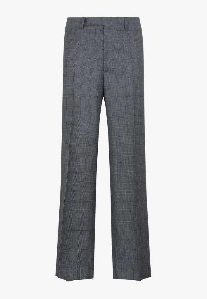 商品Prada|Galles Plaid Wool Pants,价格¥6946,第1张图片