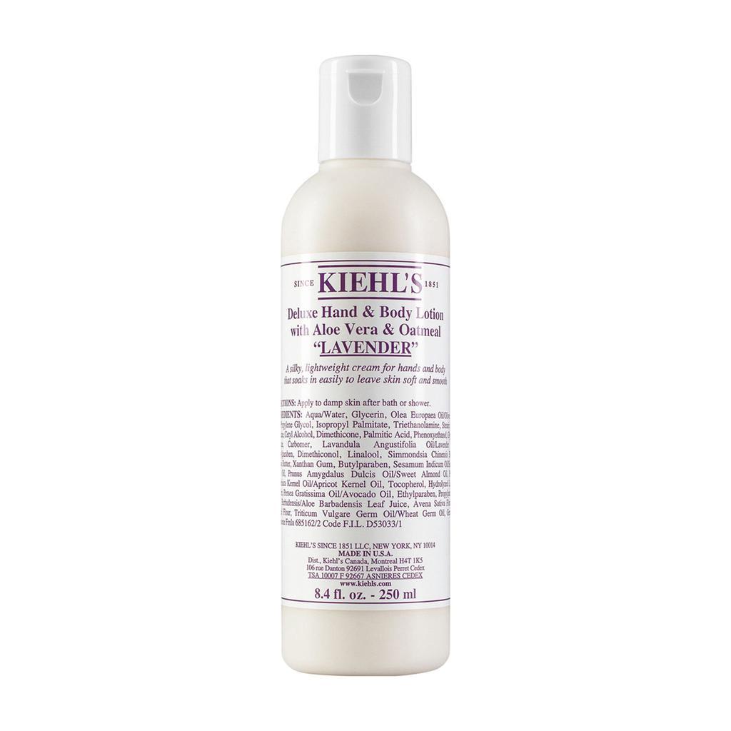 商品Kiehl's|Hand And Body Lotion With Aloe Vera And Oatmeal (lavender),价格¥168,第3张图片详细描述