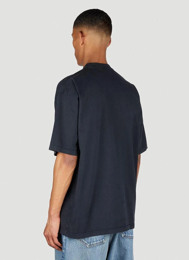商品Balenciaga|Large Fit T-Shirt in Black,价格¥5609,第4张图片详细描述