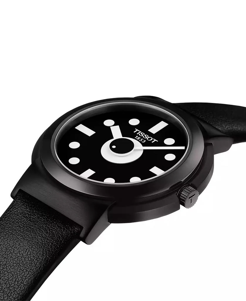 商品Tissot|Men's Swiss Heritage Memphis Interchangeable Black & Teal Strap Watch 41mm,价格¥3383,第2张图片详细描述