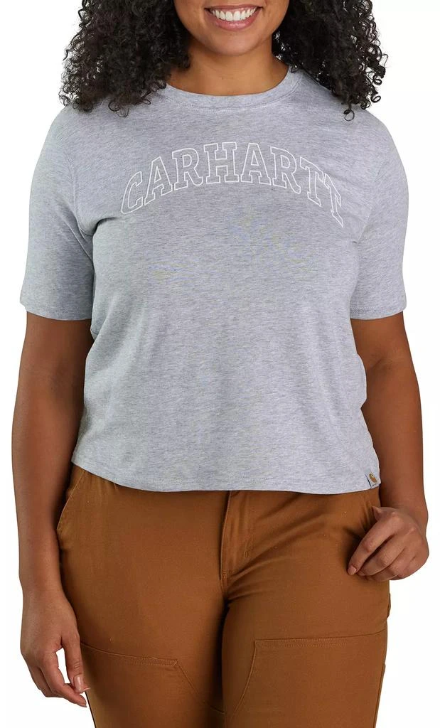 商品Carhartt|Carhartt Women's Collegiate Short-Sleeve Graphic T-shirt,价格¥250,第1张图片详细描述