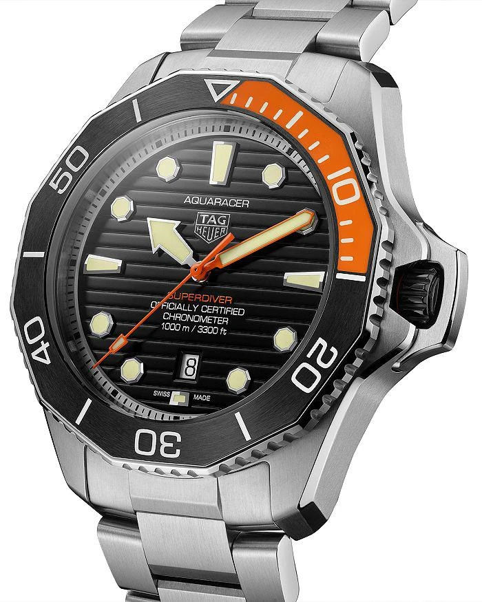 商品TAG Heuer|Aquaracer Professional 1000 Superdiver Watch, 45mm,价格¥48852,第2张图片详细描述