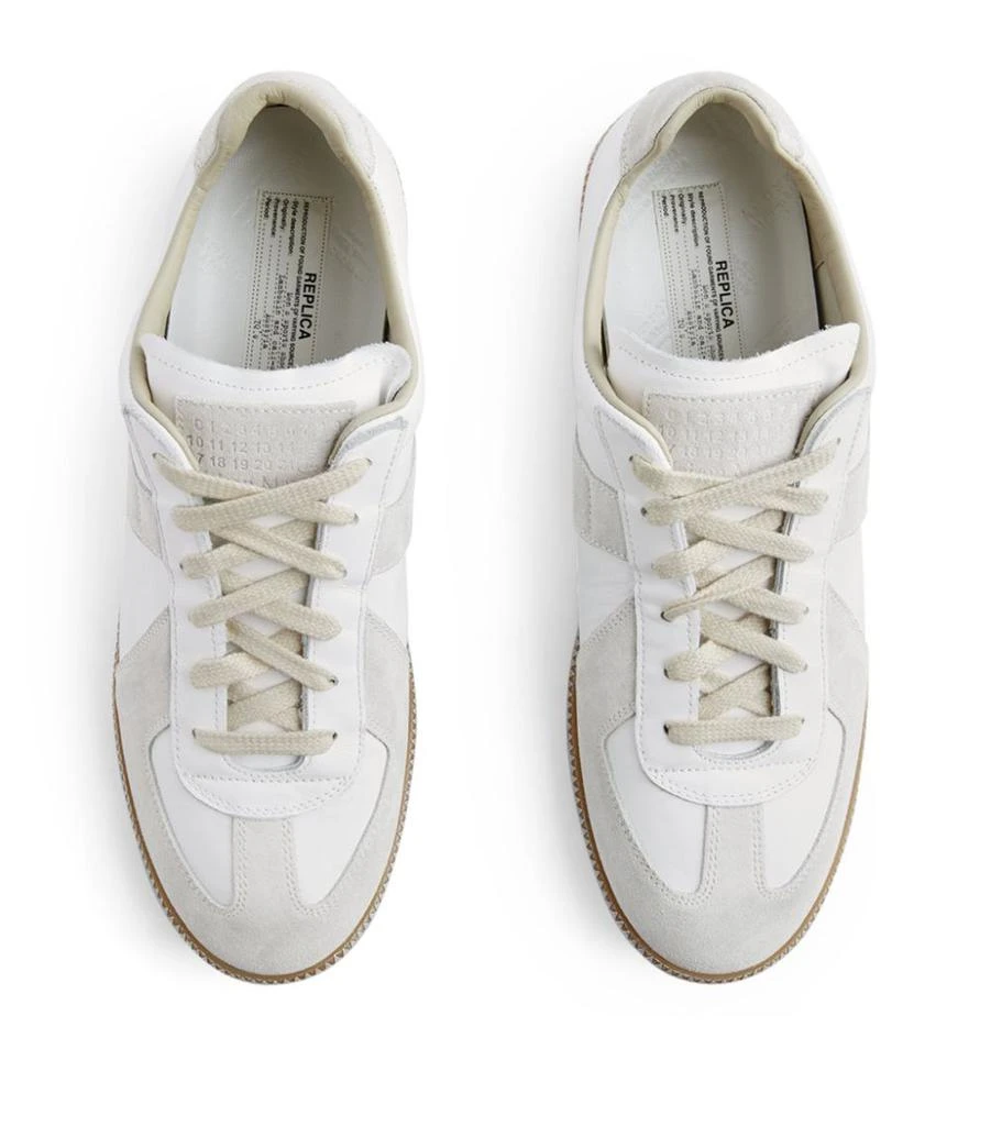 商品MAISON MARGIELA|Leather Replica Low-Top Sneakers,价格¥4810,第2张图片详细描述