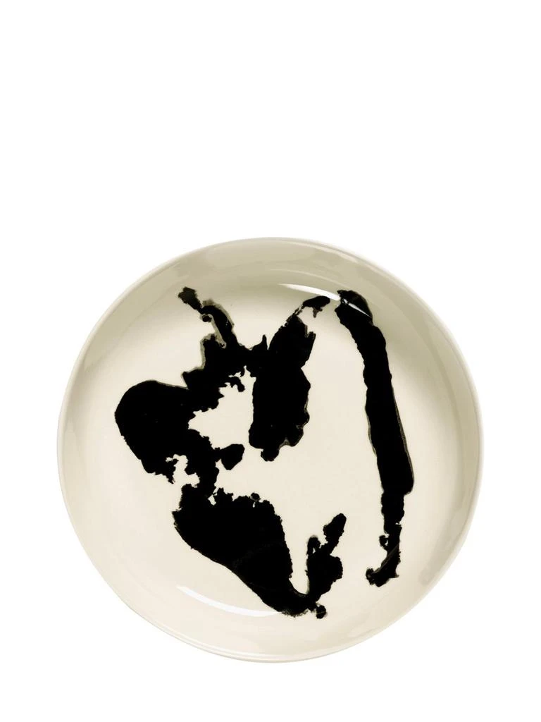 商品SERAX|Set Of Two 22cm White Black Feast Plates,价格¥539,第1张图片
