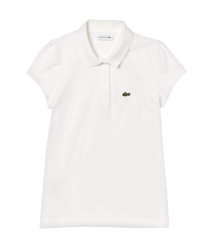 商品Lacoste|Short Sleeve Mini Pique New Iconic Polo (Infant/Toddler/Little Kids/Big Kids),价格¥247,第1张图片