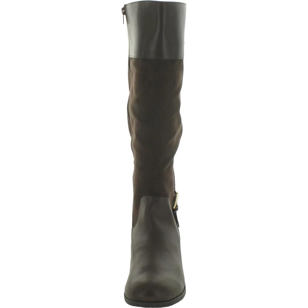 Karen Scott Womens Deliee 2 Faux Leather Riding Boots 商品