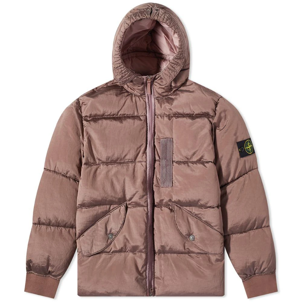 商品Stone Island|Stone Island Nylon Metal Hooded Down Jacket,价格¥7268,第1张图片