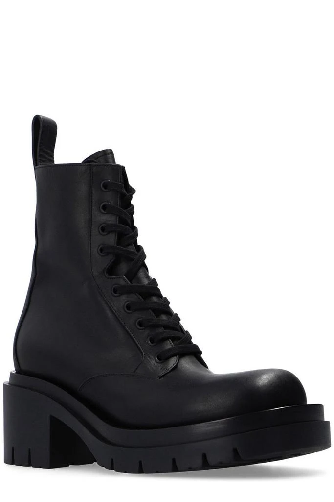 商品Bottega Veneta|Bottega Veneta Lace Up Platform Boots,价格¥3068,第2张图片详细描述