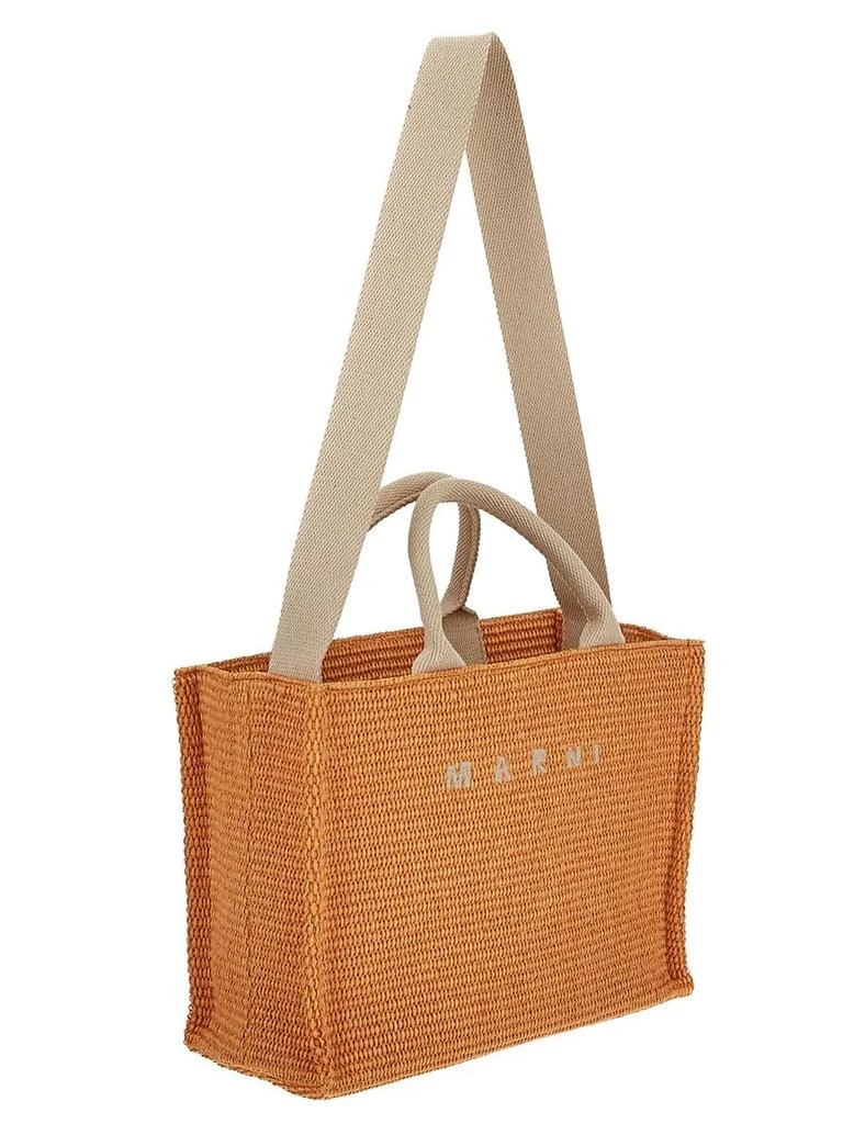 商品Marni|Raffia Effect Small Tote Bag,价格¥3714,第2张图片详细描述