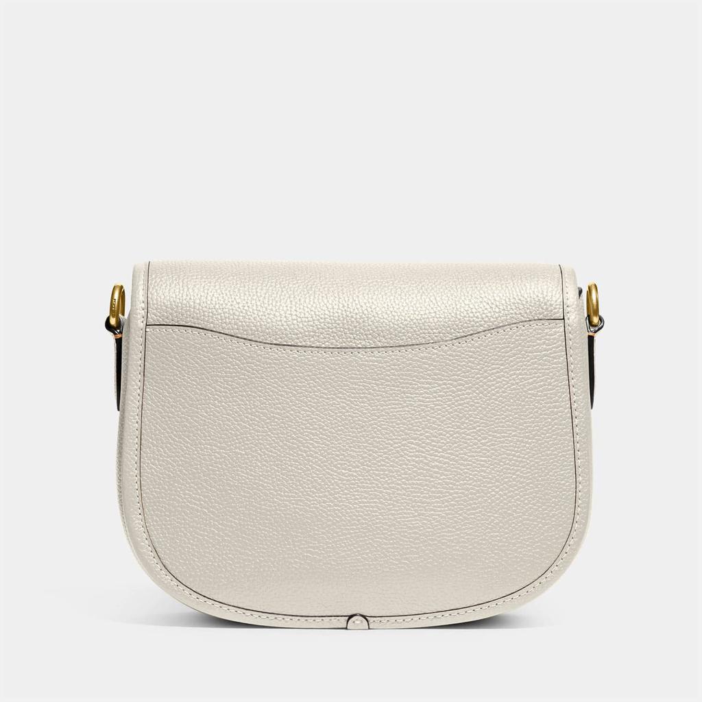 Coach Women's Polished Pebble Willow Saddle Bag - Chalk商品第3张图片规格展示