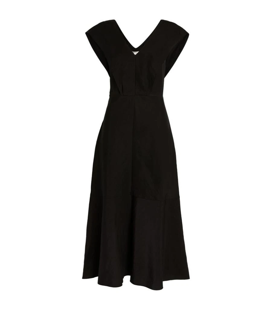商品Vince|Tie-Back V-Neck Dress,价格¥4419,第1张图片