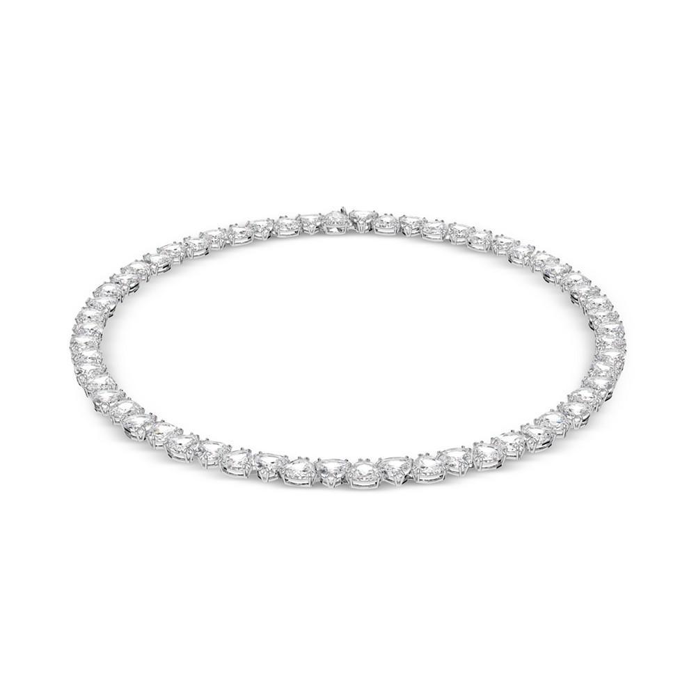 商品Swarovski|Silver-Tone Millenia Crystal All Around Necklace, 14-7/8" + 1" extender,价格¥2804,第4张图片详细描述