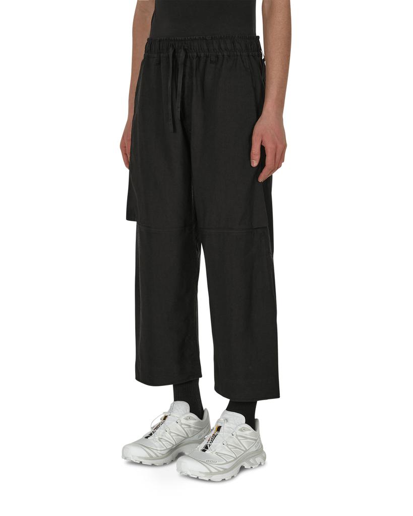 Linen CORDURA®-TC Workwear Wide Pants Black商品第2张图片规格展示