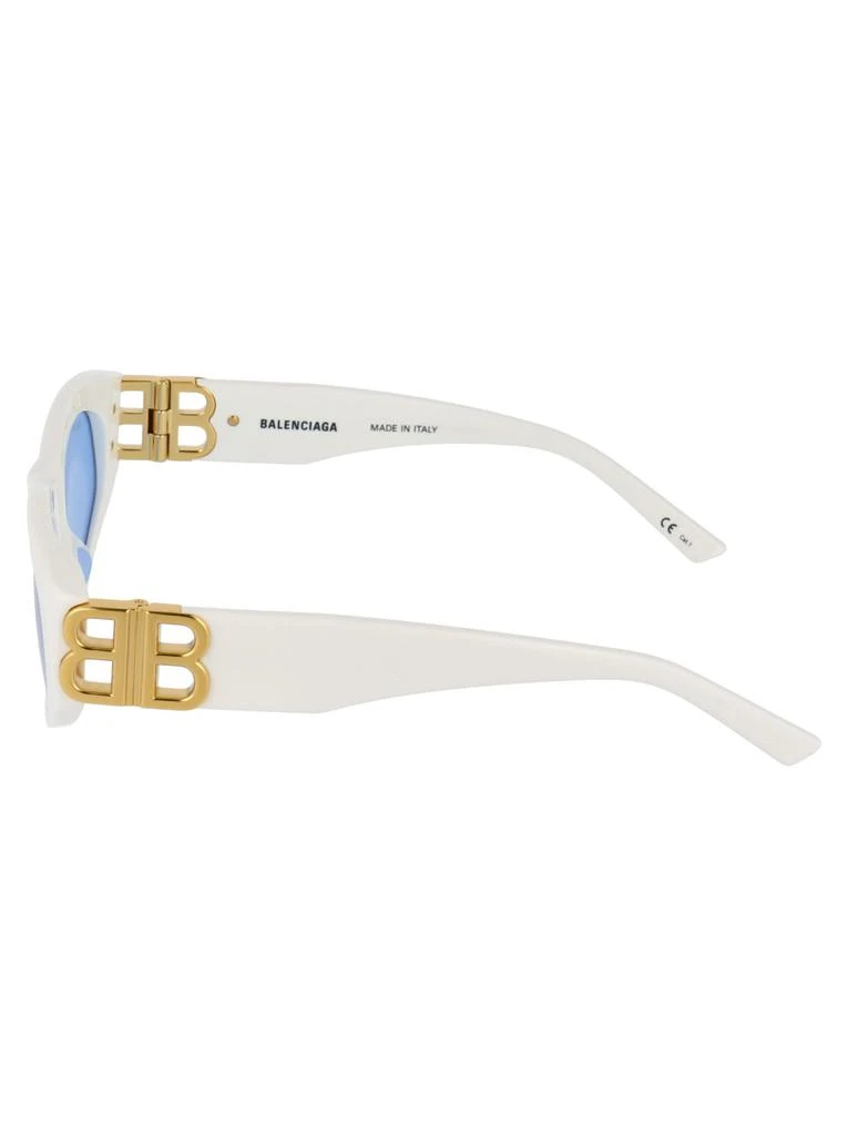 商品Balenciaga|Balenciaga women's white metal sunglasses,价格¥3172,第3张图片详细描述